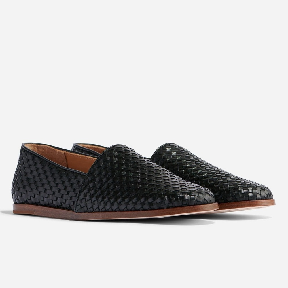 NIB - New in Box Nisolo Alejandro Woven Leather Slip On
